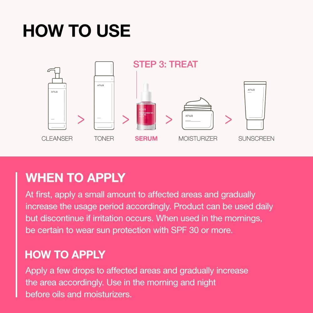 ANUA NIACINAMIDE 10% + TXA 4 SERUM 30ML