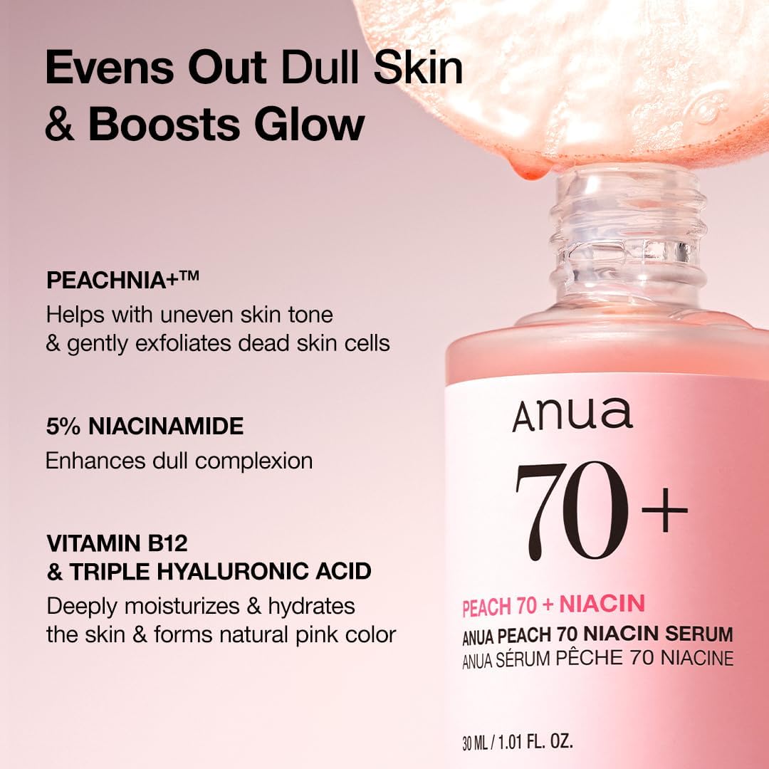ANUA PEACH 70 + NIACIN SERUM 30ML