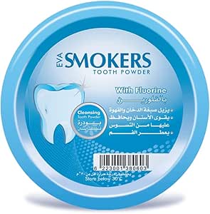 Eva Smokers Toothpowder 45GM فلور