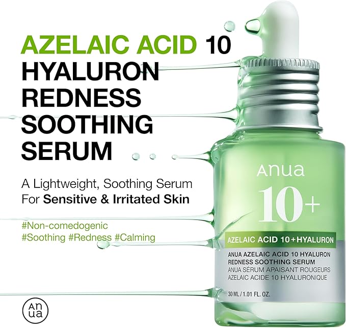 ANUA AZELAIC ACID 10 + HYALURON SERUM 30ML