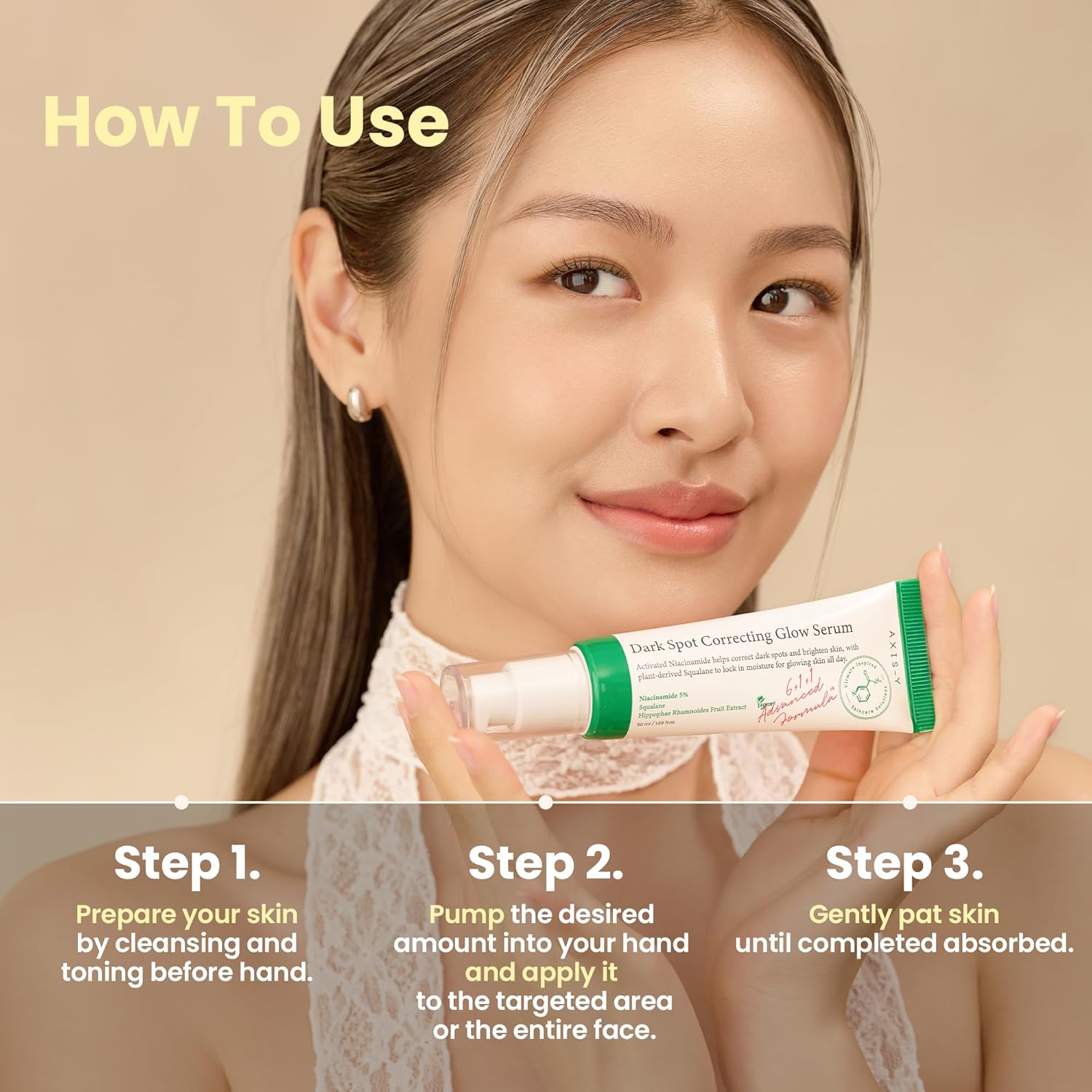 AXIS Y DARK SPOT CORRECTING GLOW SERUM 50ML