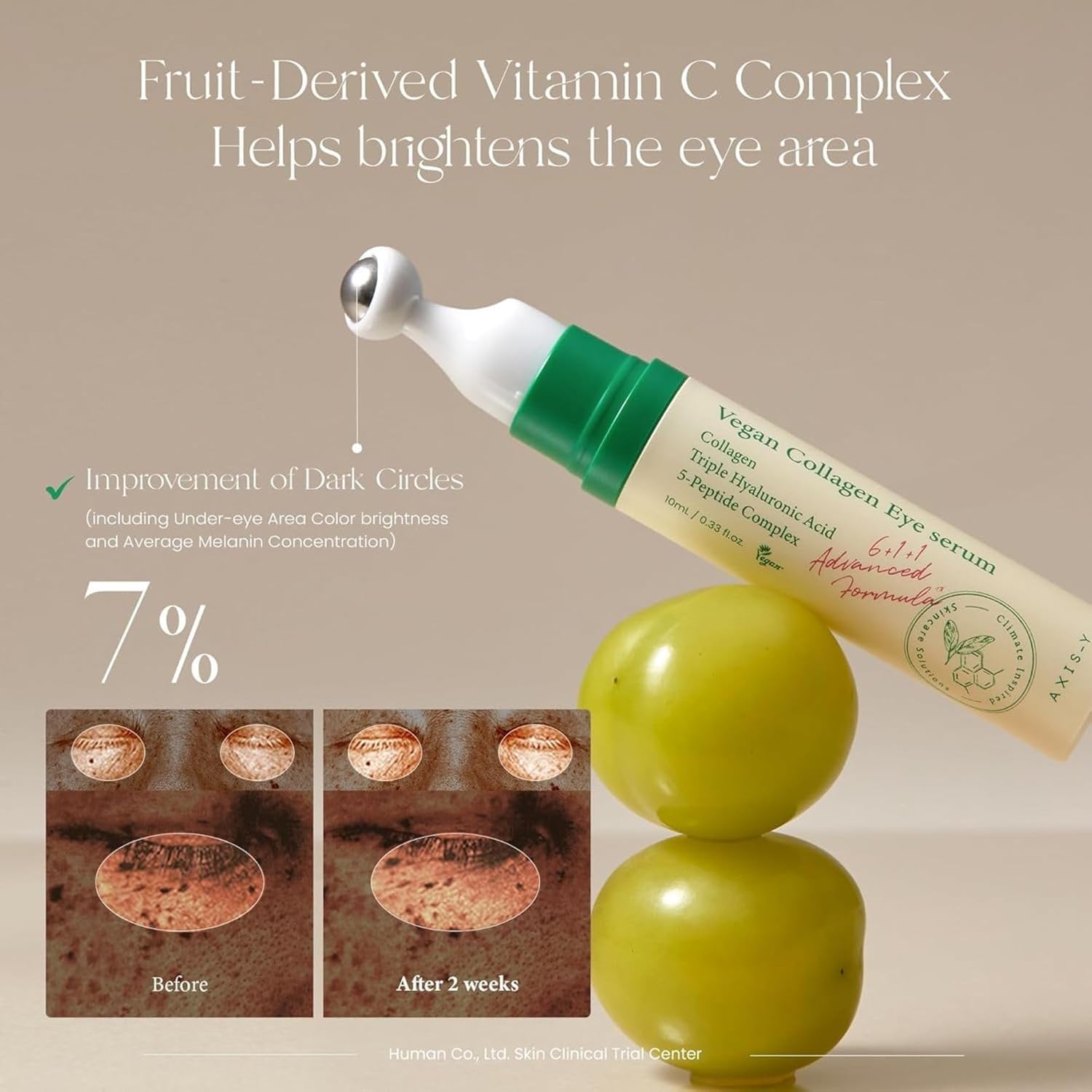 AXIS-Y VEGAN COLLAGEN EYE SERUM 10ML