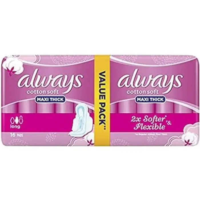 Always Maxi Thick Sensitive Long 16Pad