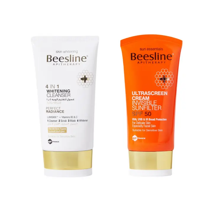 Beesline Ultrascreen SPF50+FACIAL Cleanser 4X1