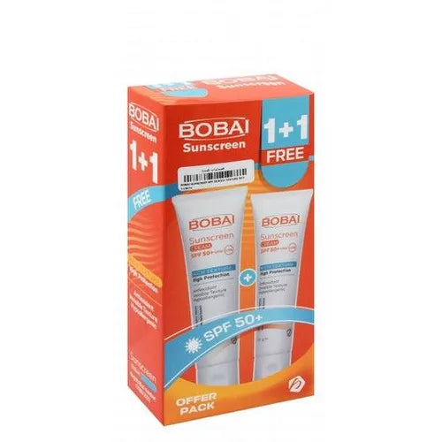 Bobai Sun Block Cream SPF50+ 50ml 1+1 Free Off