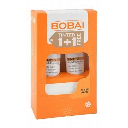 كريم واقي شمس بوباي SPF50+ مع لون 50 جم، عرض 1+1