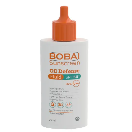 لوشن واقي من الشمس بوباي للوجه ذو القوة الواقية العالية SPF50+ 75 مل