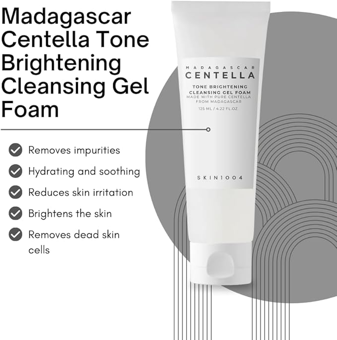 CENTELLA TONE BRIGHTENING CLEANSING GEL FOAM 125ML