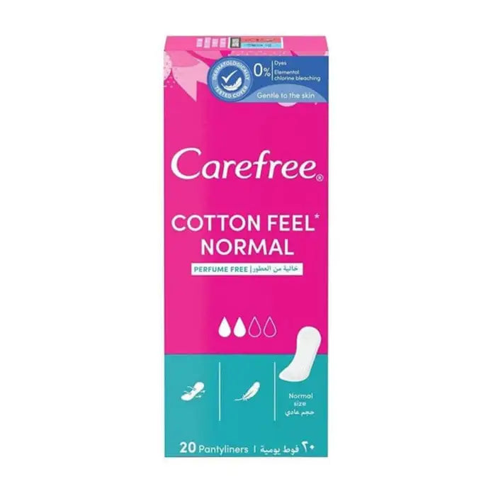 Care Free Daily Cotton Fresh 20Pcs
