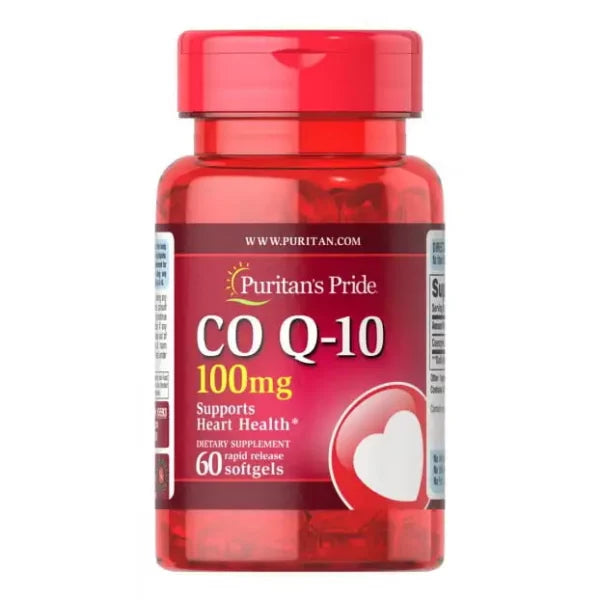 Co – Q 10 100 mg 60 Cap (Puritan's Pride)