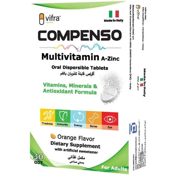 Compenso Multivitamin 30 Oral dis Tablets