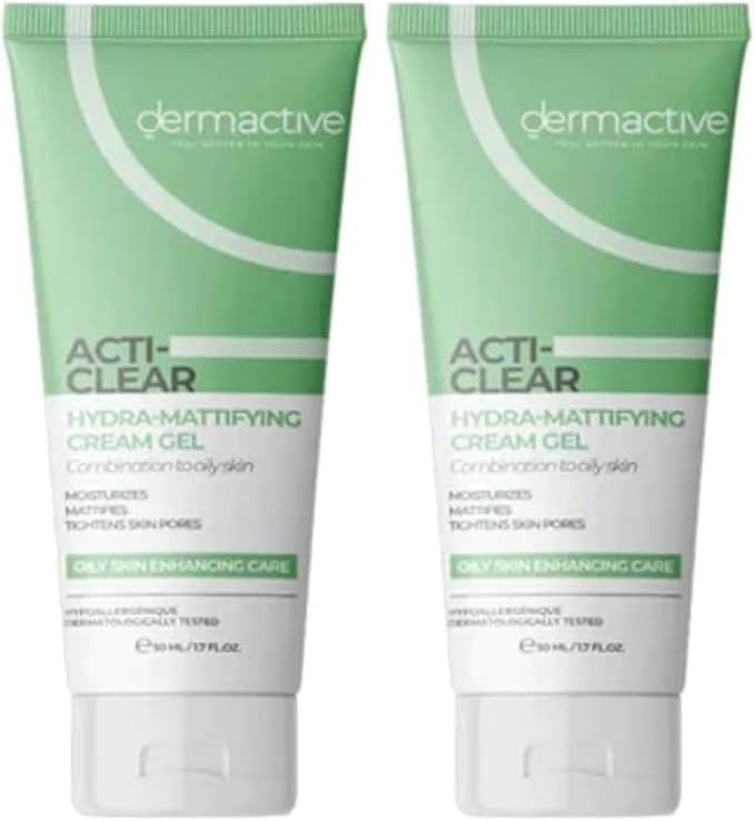 DERMACTIVE ACTI-CLEAR HYDRA MATT GEL 50ML OFF 1+1