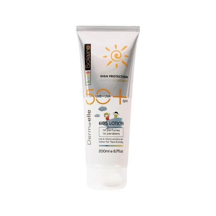 لوشن ديرمال سولير للبشرة SPF50 للأطفال للوجه والجسم 200 مل