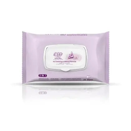 Eva Make Up Remover Wipes for Oily Skin 25 Pcs