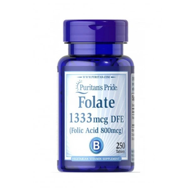 Folic Acid 800 Mcg 250TAB Puritans Pride