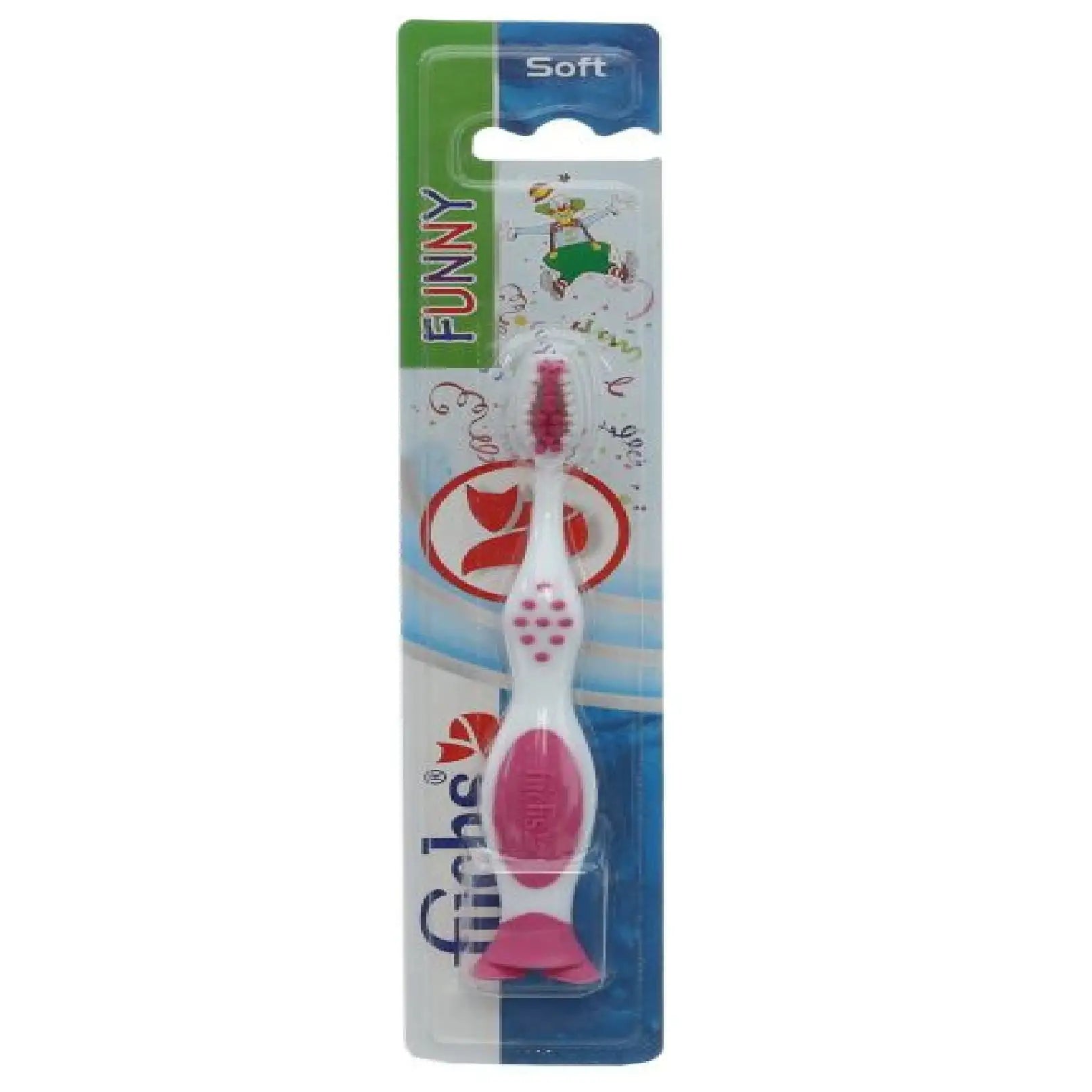 Fuchs Toothbrush Silver funny