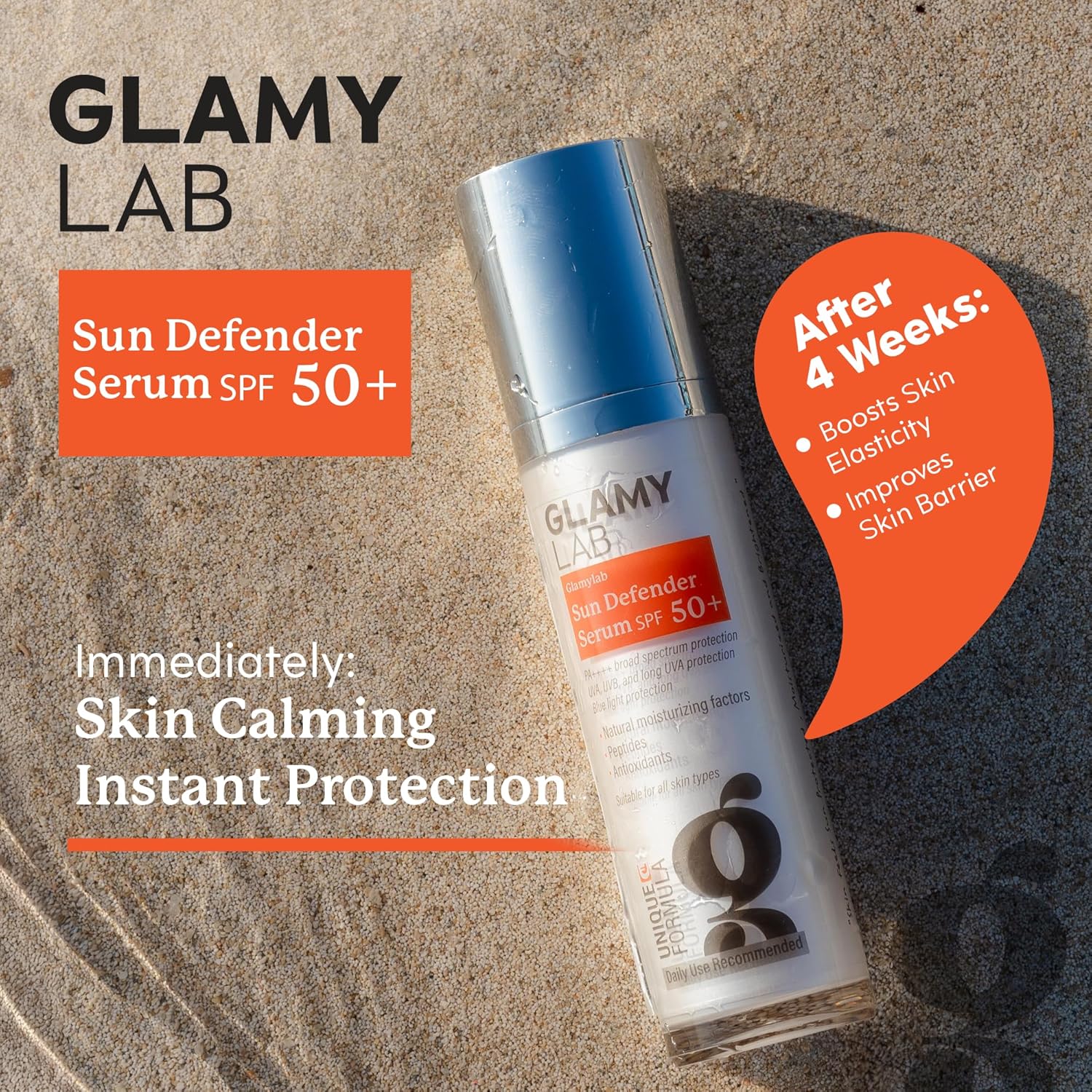GLAMYLAB SUN DEFENDER SPF50+ 50GM