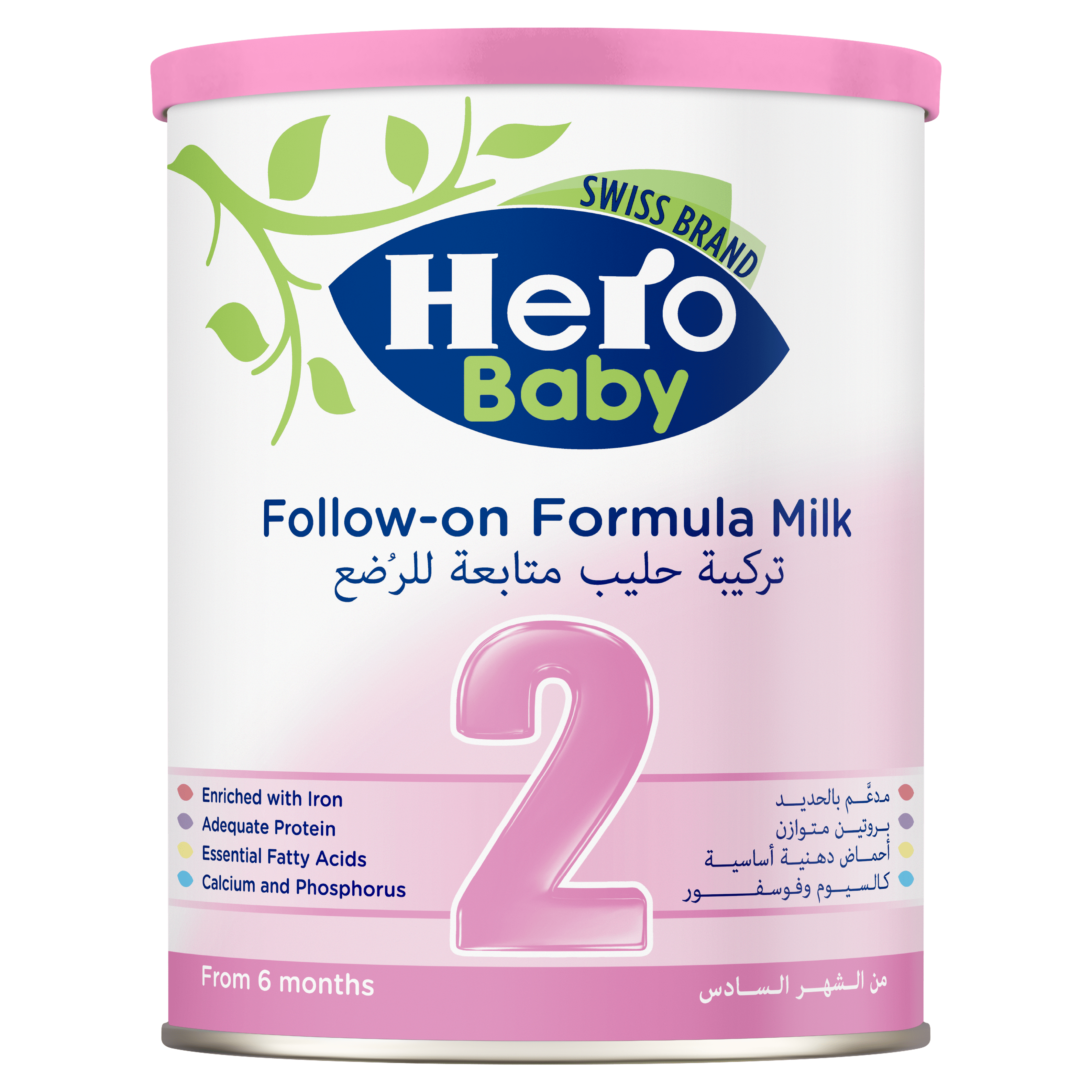 HERO ( 2 ) INFANT MILK 400 GM