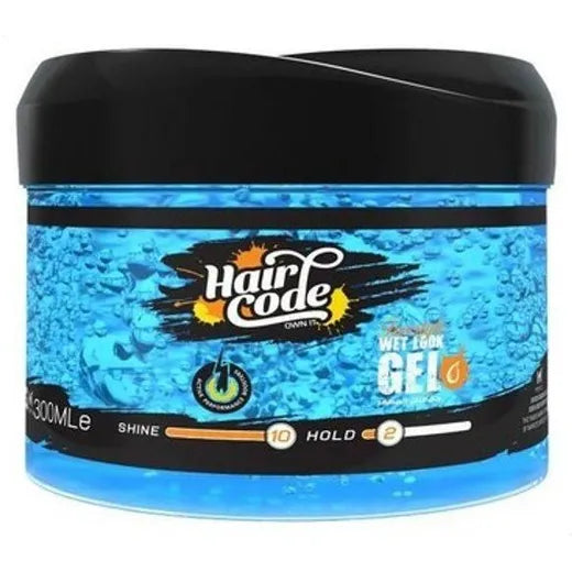 Hair Code Gel Free Style 300ml Blue Jar