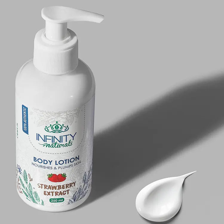 Infinity Naturals Body Cream Strawberry 250gm