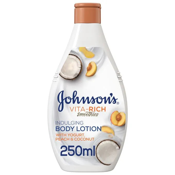 J&J Vita Rich B.LOTION Yogurt, Coconut&Peach 250ml