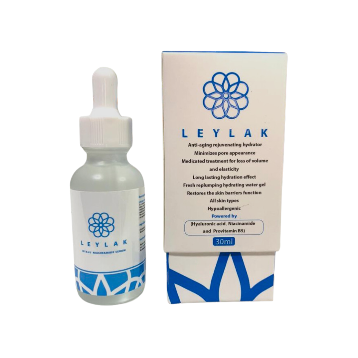 LEYLAK HYALURONIC&NIACINAMIDE SERUM 30ML