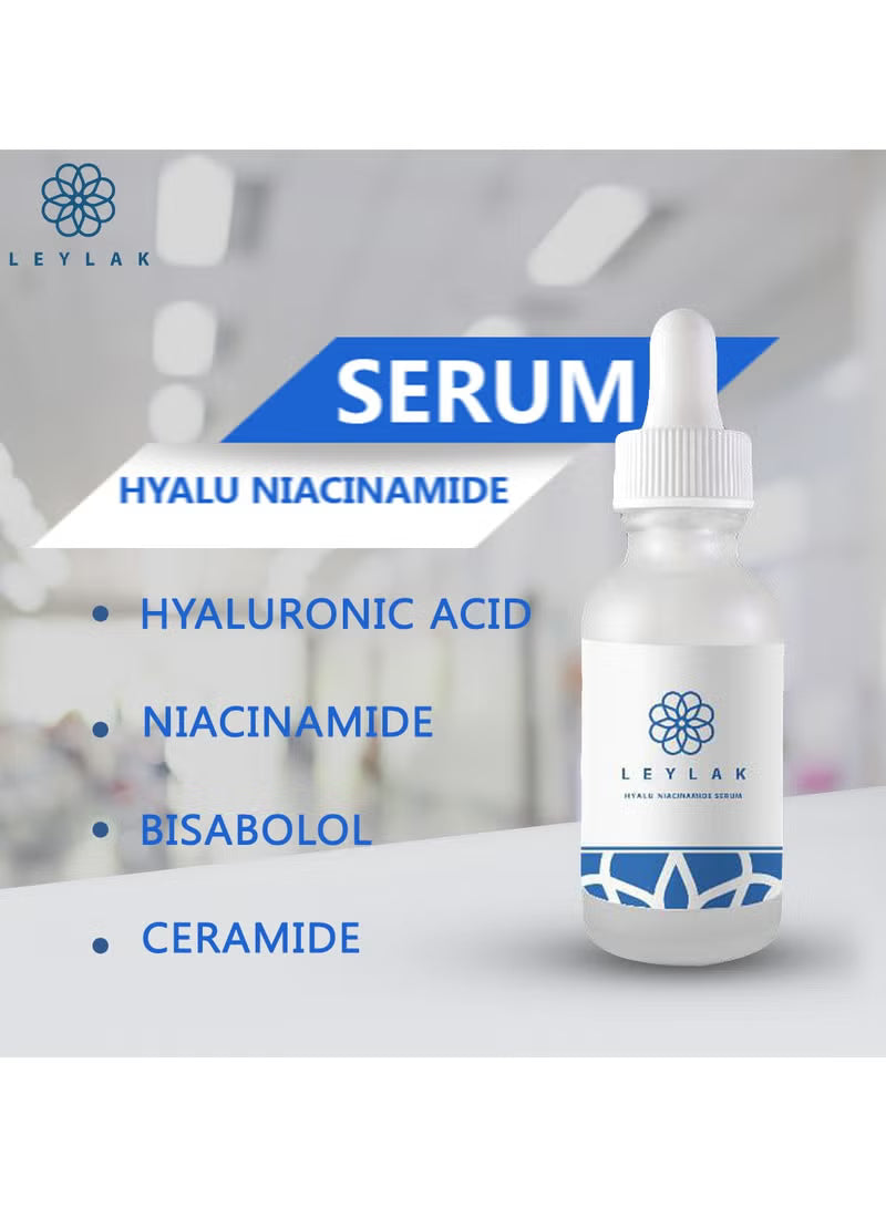 LEYLAK HYALURONIC&NIACINAMIDE SERUM 30ML