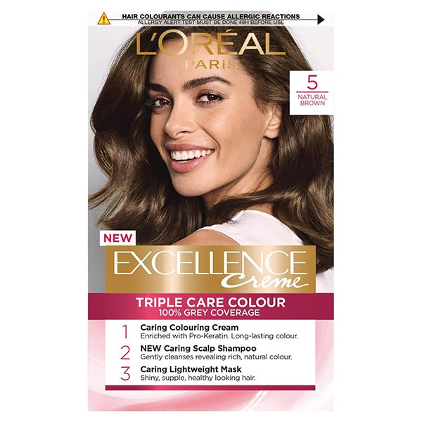 Loreal Excellence 5 (Light Brown)