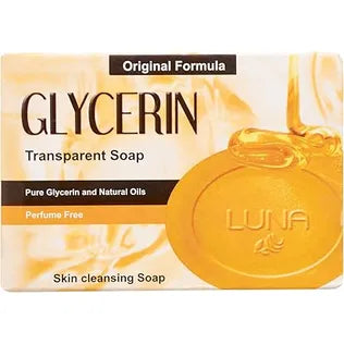 Luna Glycerin Perfume Free Soap 72gm