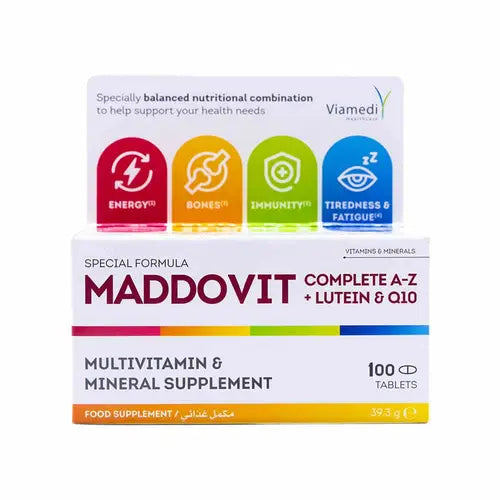 Maddovit Complete A-Z &Q10 100 Tab