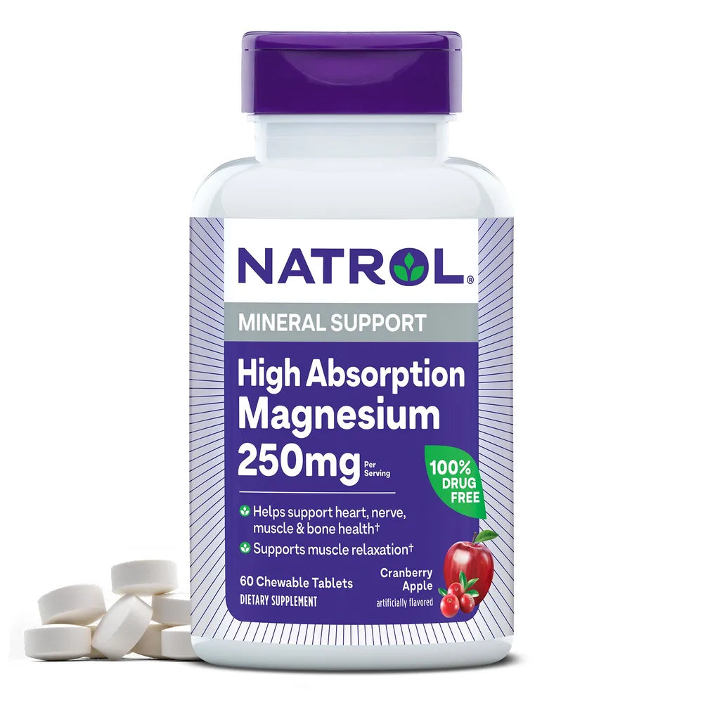 Magnesium 250 mg 60 Tab (Natrol)