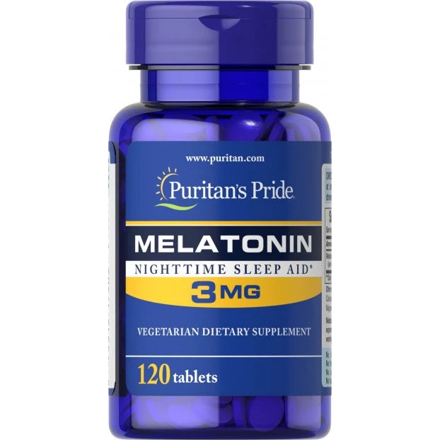 Melatonin 3MG 120 Tab Puritans Pride