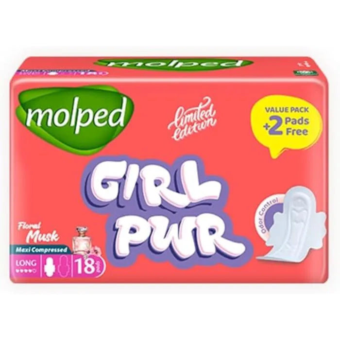 Molped Girl Pwr Maxi Long 18Pads