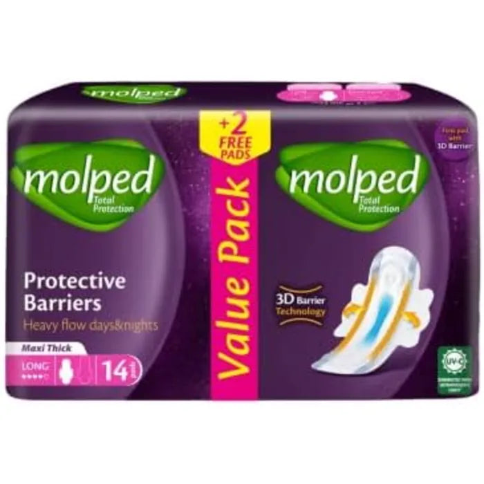Molped Maxi Thick Long 14Pads
