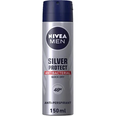 Nivea Deod Spray 150ml Silver Protect Off 20