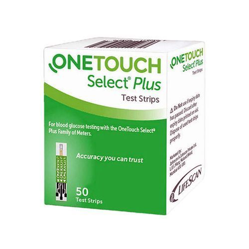 ONE TOUCH SELECT PLUS 50 TEST STRIP