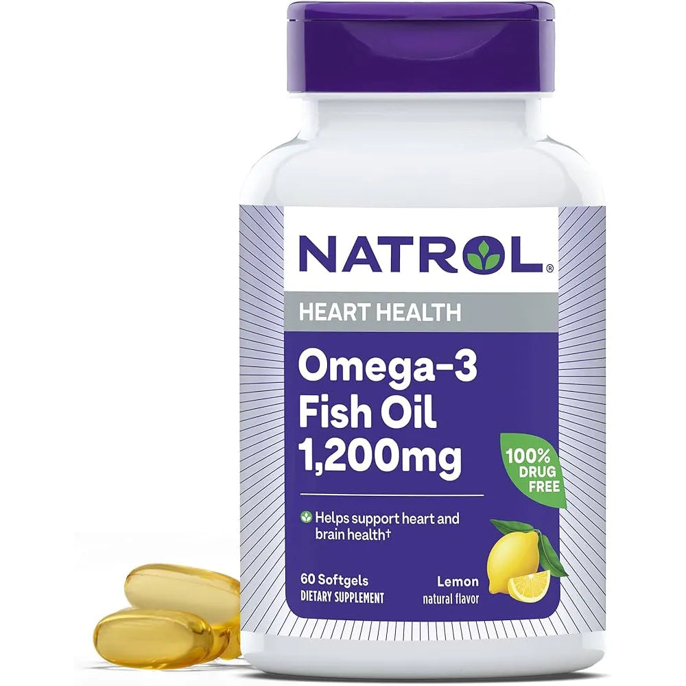 Omega 3 Fish OIL1200 Mg 60 Cap (Natrol)