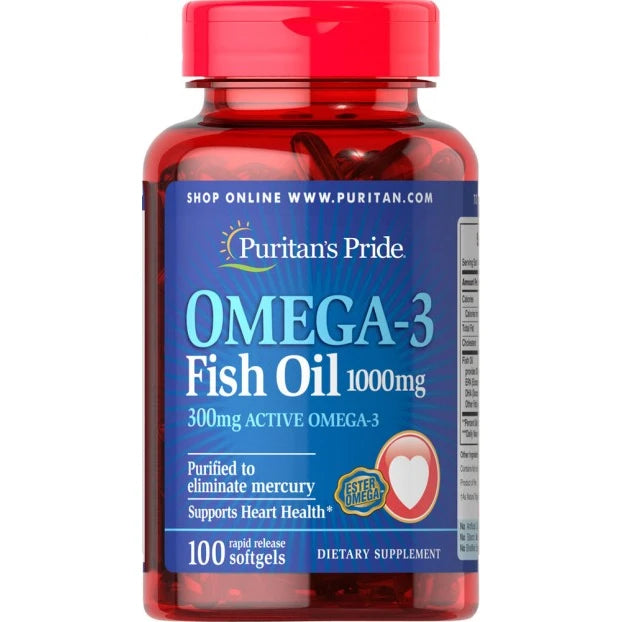 Omega 3FISH OIL1000MG 100CAP (Puritans Pride