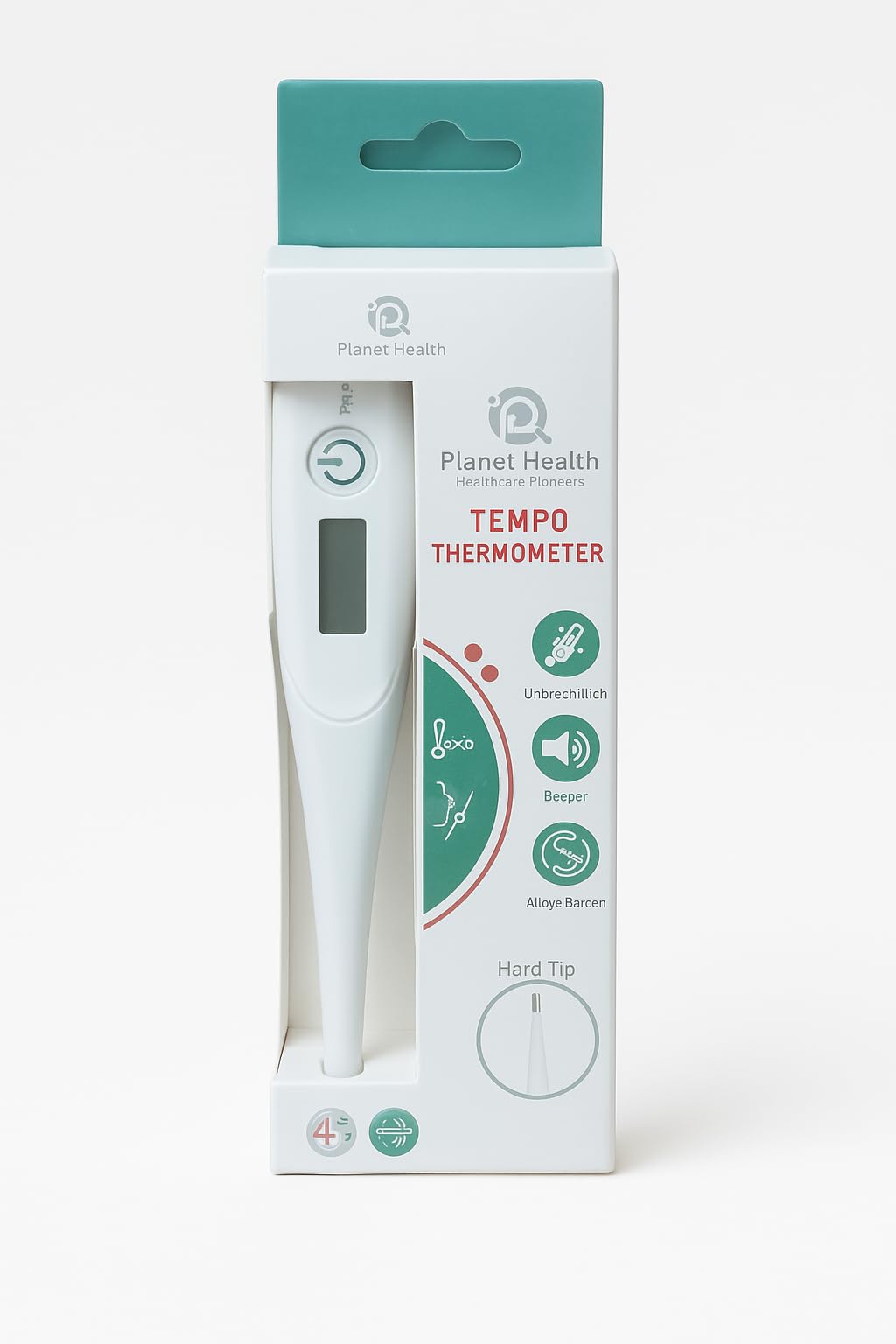 PLANET HEALTH TEMPO THERMOMETER HARD TIP ترمومتر ديجتال