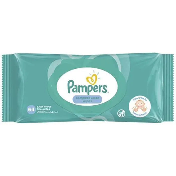 Pampers Baby Wipes 64 Pcs