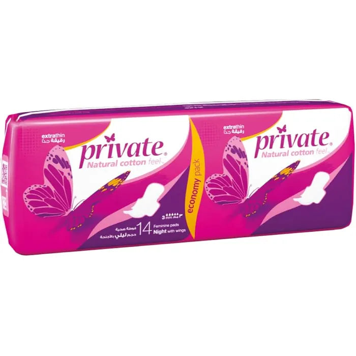 Private Extra Thin Night 3mm 14Pcs
