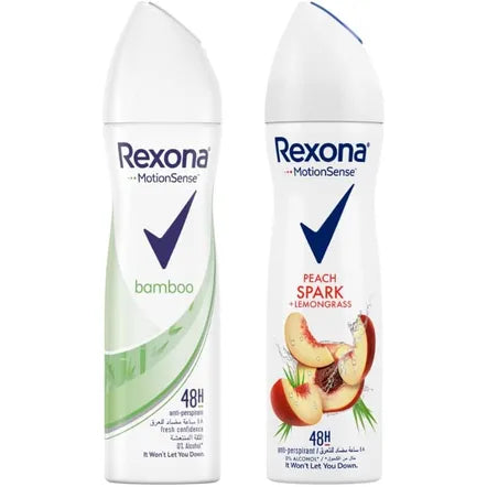 Rexona Spray 150ml Bamboo&Peach Off 50