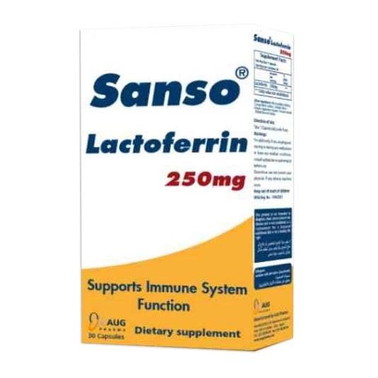 Sanso Lactoferrin 250 mg 30 Caps
