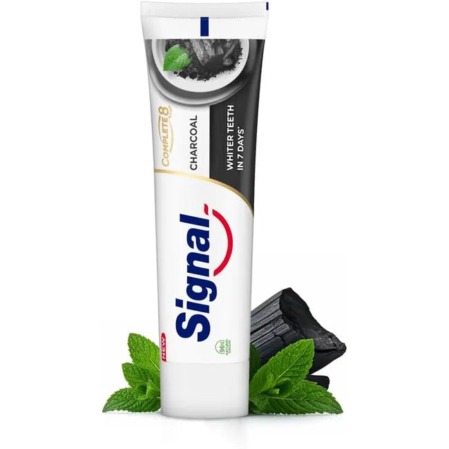 Signal Toothpaste 100ML COMP8 Charcoal Off