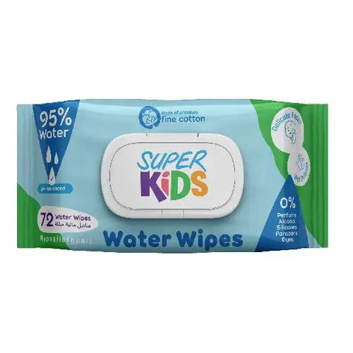 Super Kids Wipes 72 Pcs