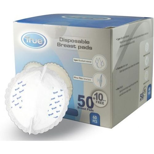 TRUE DISPOSABLE BREAST PADS 60PCS