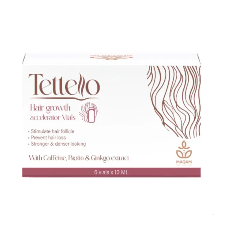 Tettello Hair Growth Accelerator Vials 6X10ml
