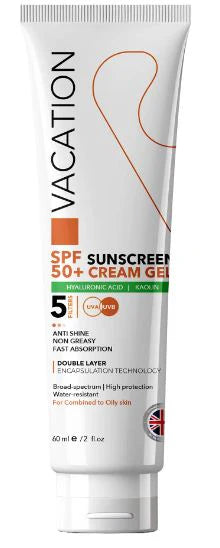 VACATION SUNSCREEN GEL CREAM SPF50+ 60ML