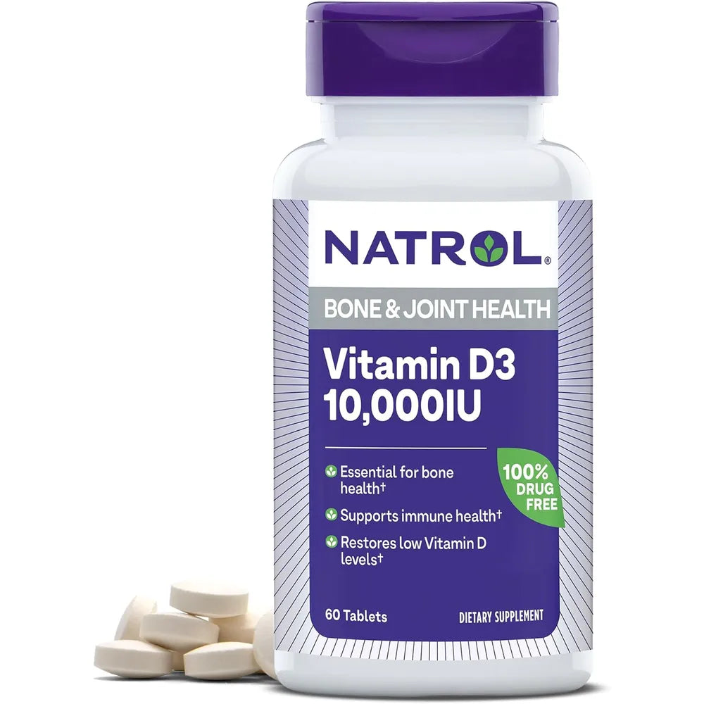 Vitamin D3-10000 60 Tab (Natrol)