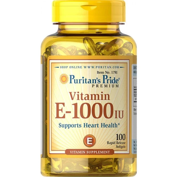 Vitamin-E 1000 I.U. 100 Cap (Puritans Pride)